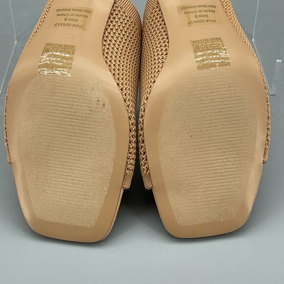 NEW Journee Collection Women’s Leighton Knit Slip on Sandals Beige Size 9 - Picture 7 of 11